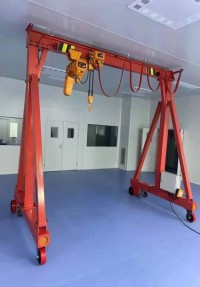 Electric trackless gantry crane